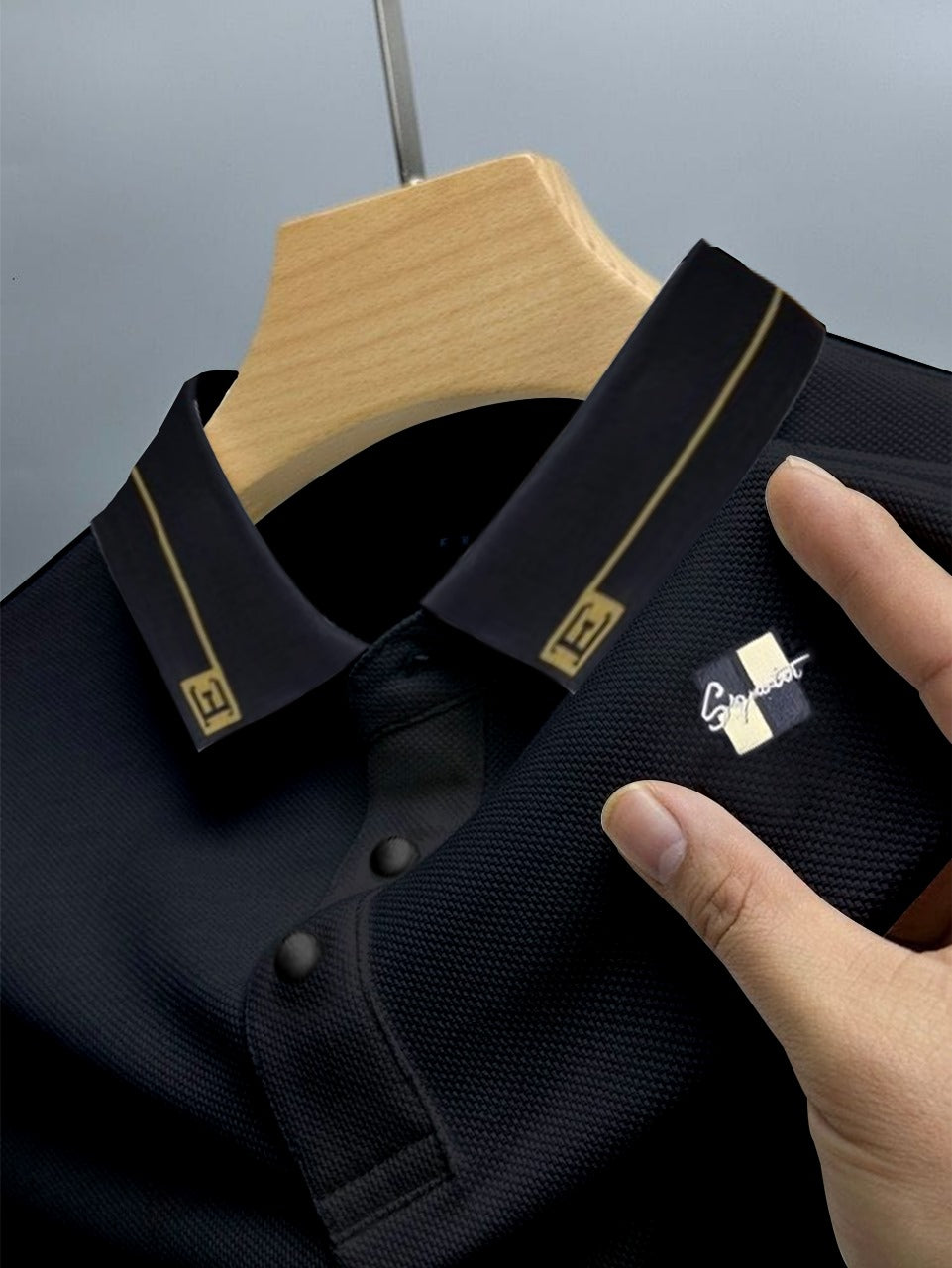 Men’s Premium Cotton Polo Shirt – New Arrival