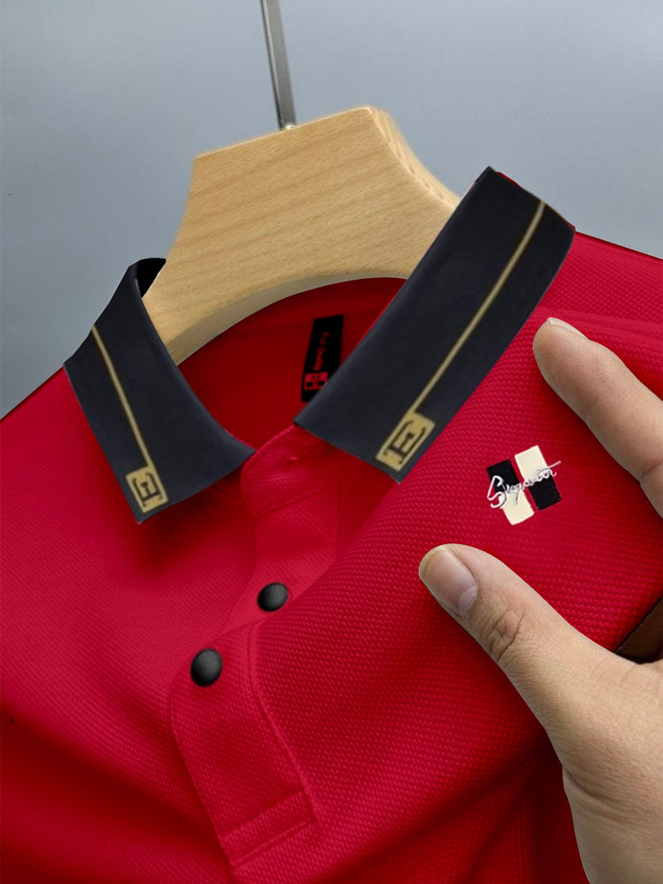 Men’s Premium Cotton Polo Shirt – New Arrival